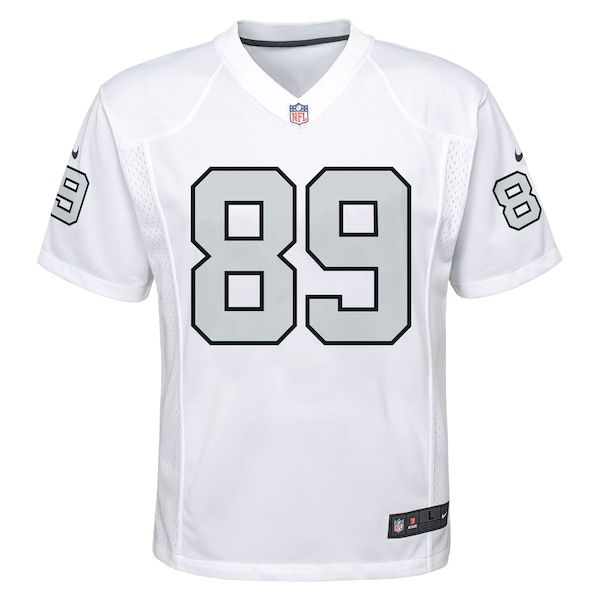Brock Bowers Las Vegas Raiders Nike Youth Alternate Game Jersey - White