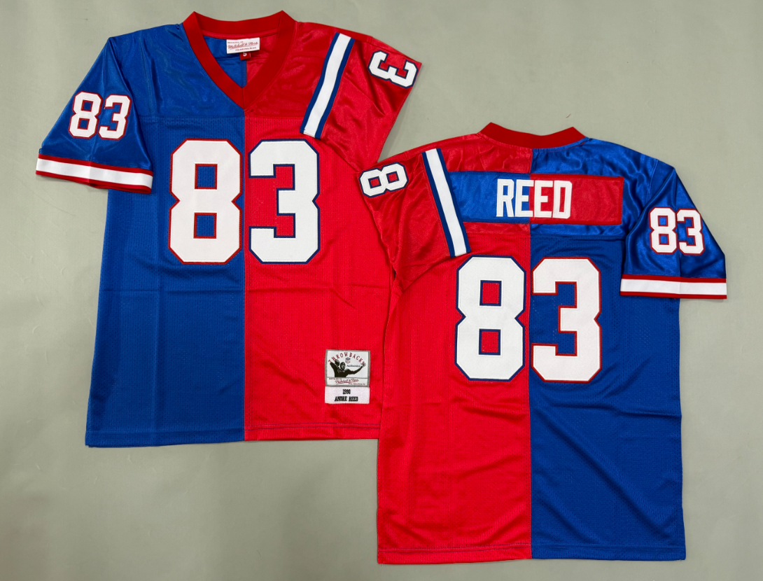 Andre Reed Buffalo Bills Authentic Split Throwback Retired Player Jersey