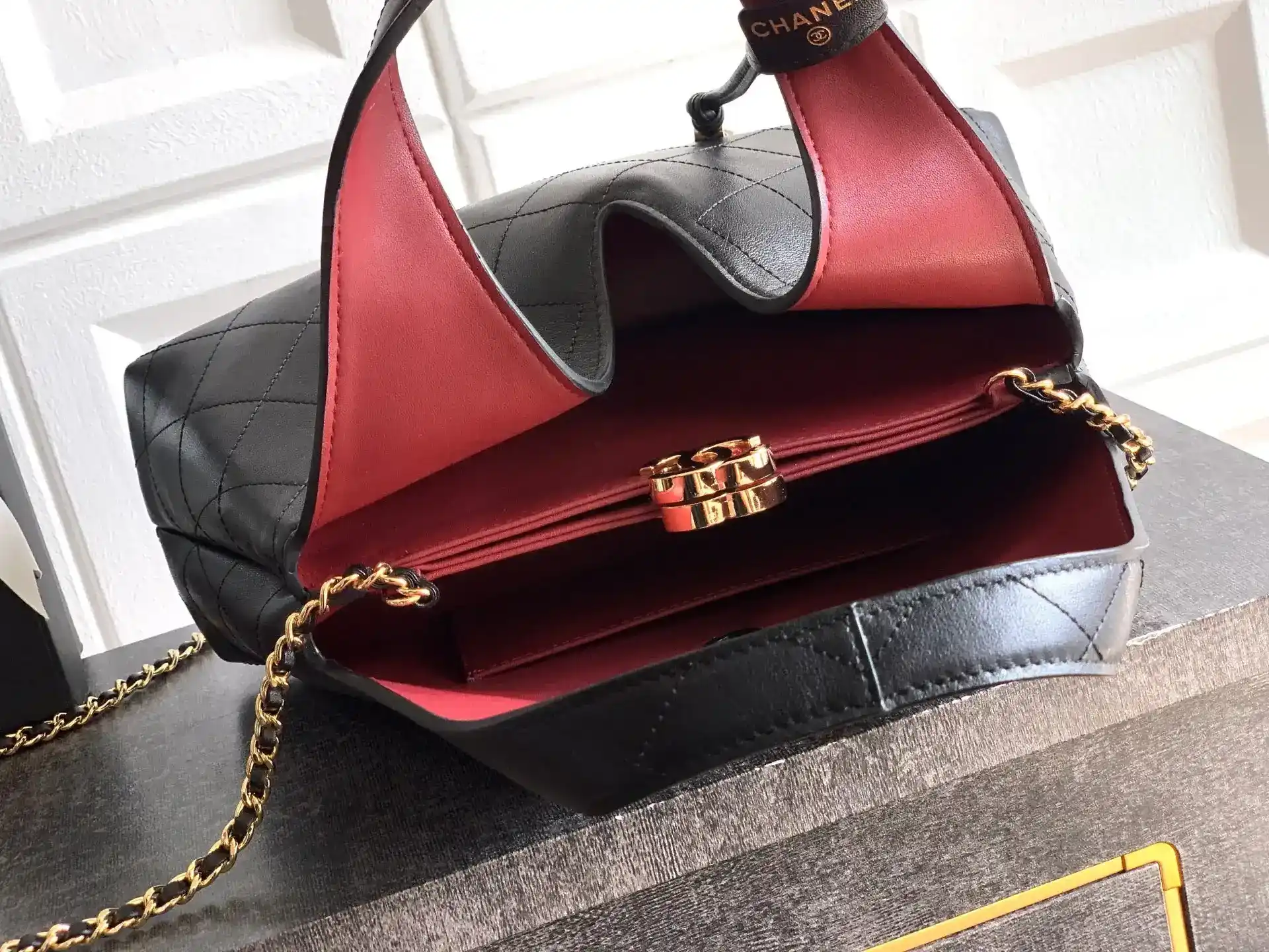 Chanel Burgundy Shoulder Bag product photo from LabelPicks