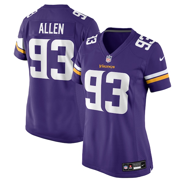 Jonathan Allen Minnesota Vikings Nike Women's Team Game Jersey -  Purple