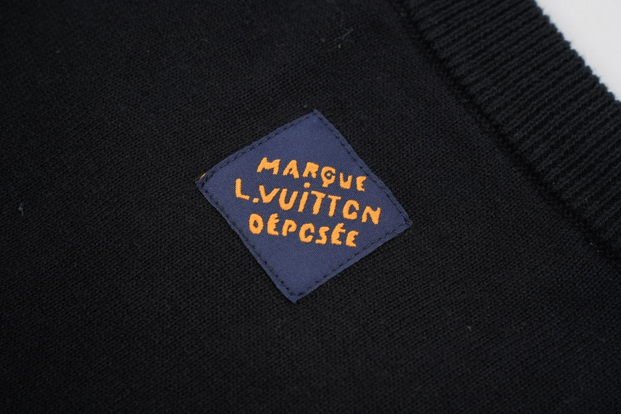 Louis Vuitton Black Monogram Mushroom Jacquard T-Shirt product photo from LabelPicks