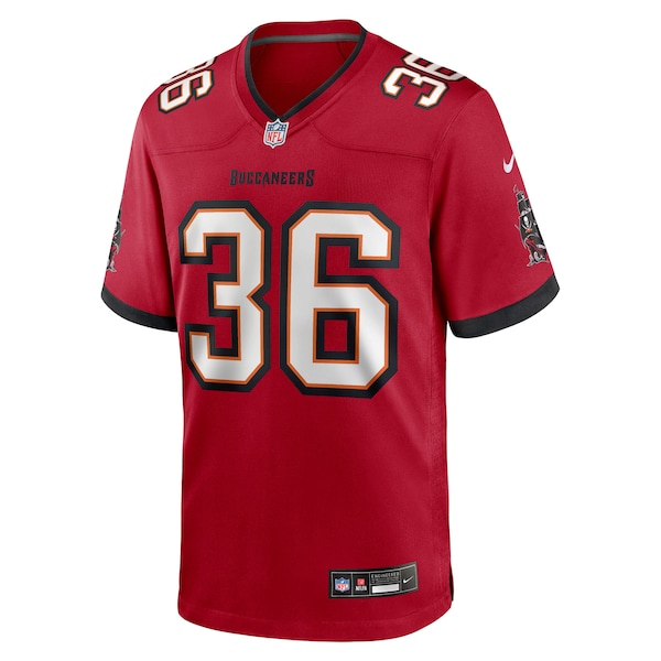 J. J. Roberts Tampa Bay Buccaneers Nike Team Game Jersey -  Red