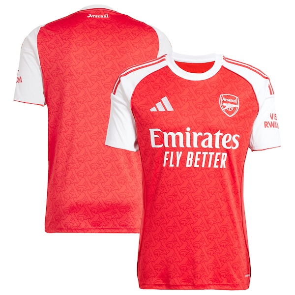 Arsenal adidas 2025/26 Home Replica Jersey - Red/Blue