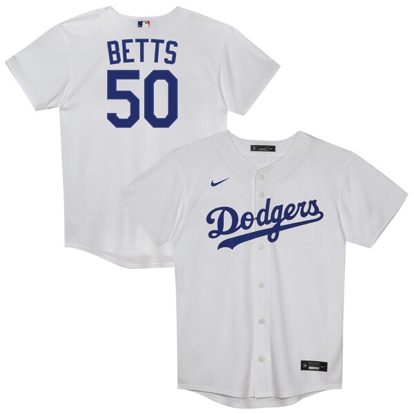 Mookie Betts Los Angeles Dodgers Nike Preschool Home Replica 2.0 Player Jersey - White