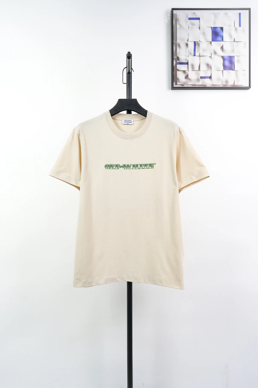 Off-White Beige Dollar Arrow T-Shirt product photo from LabelPicks