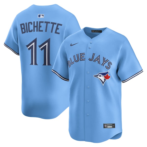 Bo Bichette Toronto Blue Jays Nike Alternate 2 Limited Jersey - Powder Blue/White