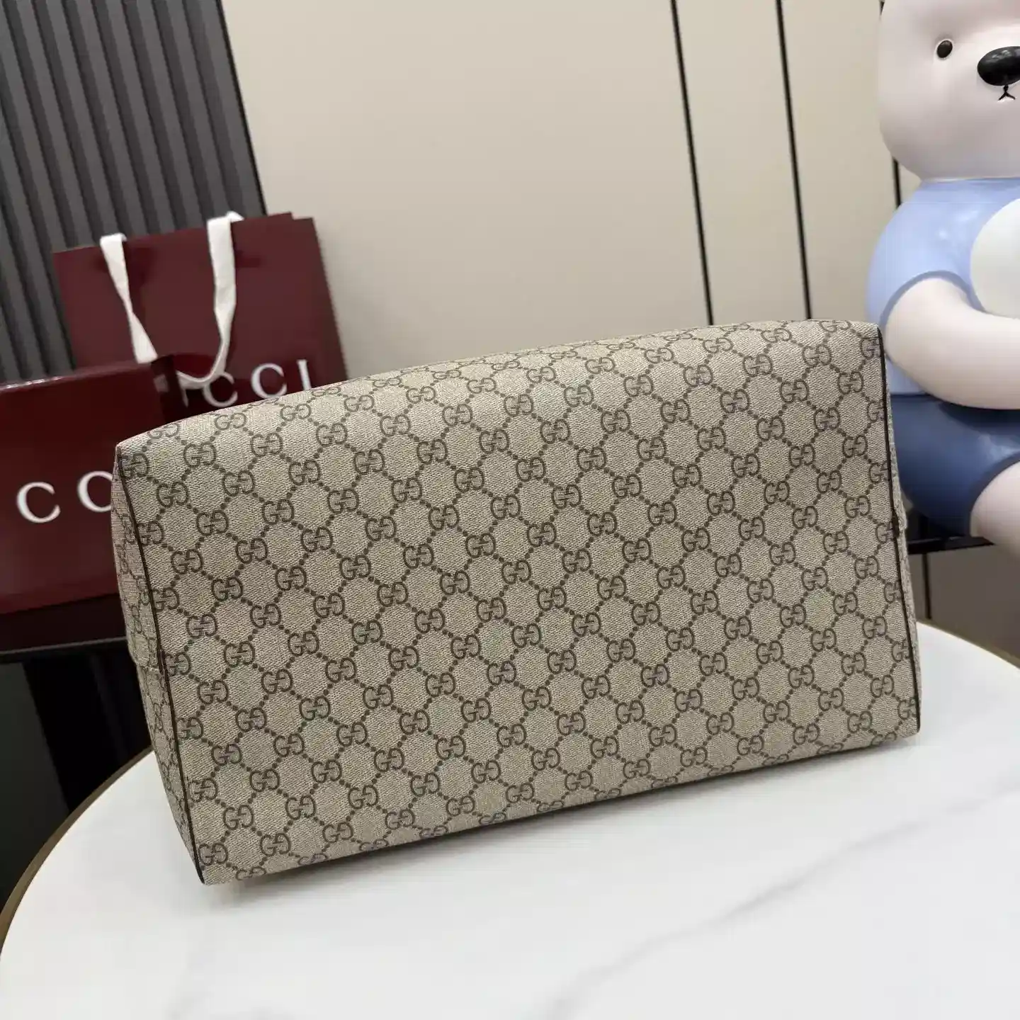 Gucci Brown Monogram Canvas Tote Bag product photo from LabelPicks