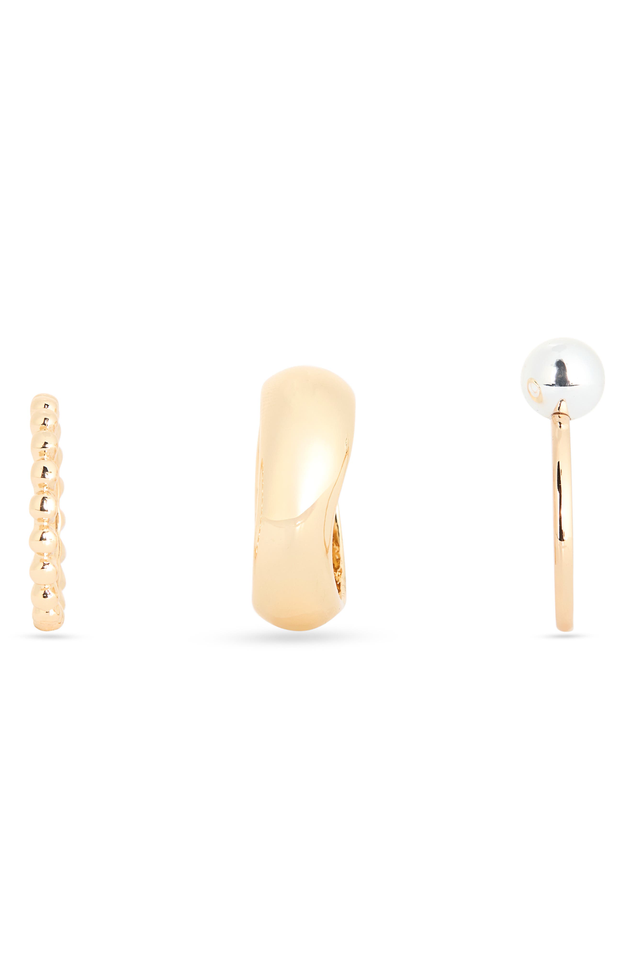 NORDSTROM RACK Set of 3 Rings