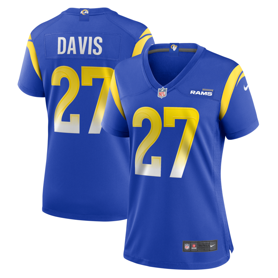 Timarcus Davis Los Angeles Rams Nike Women's  Game Jersey - Royal