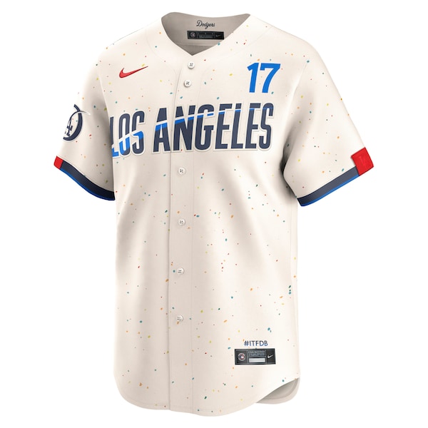 Shohei Ohtani Los Angeles Dodgers Nike City Connect Limited Jersey - Cream