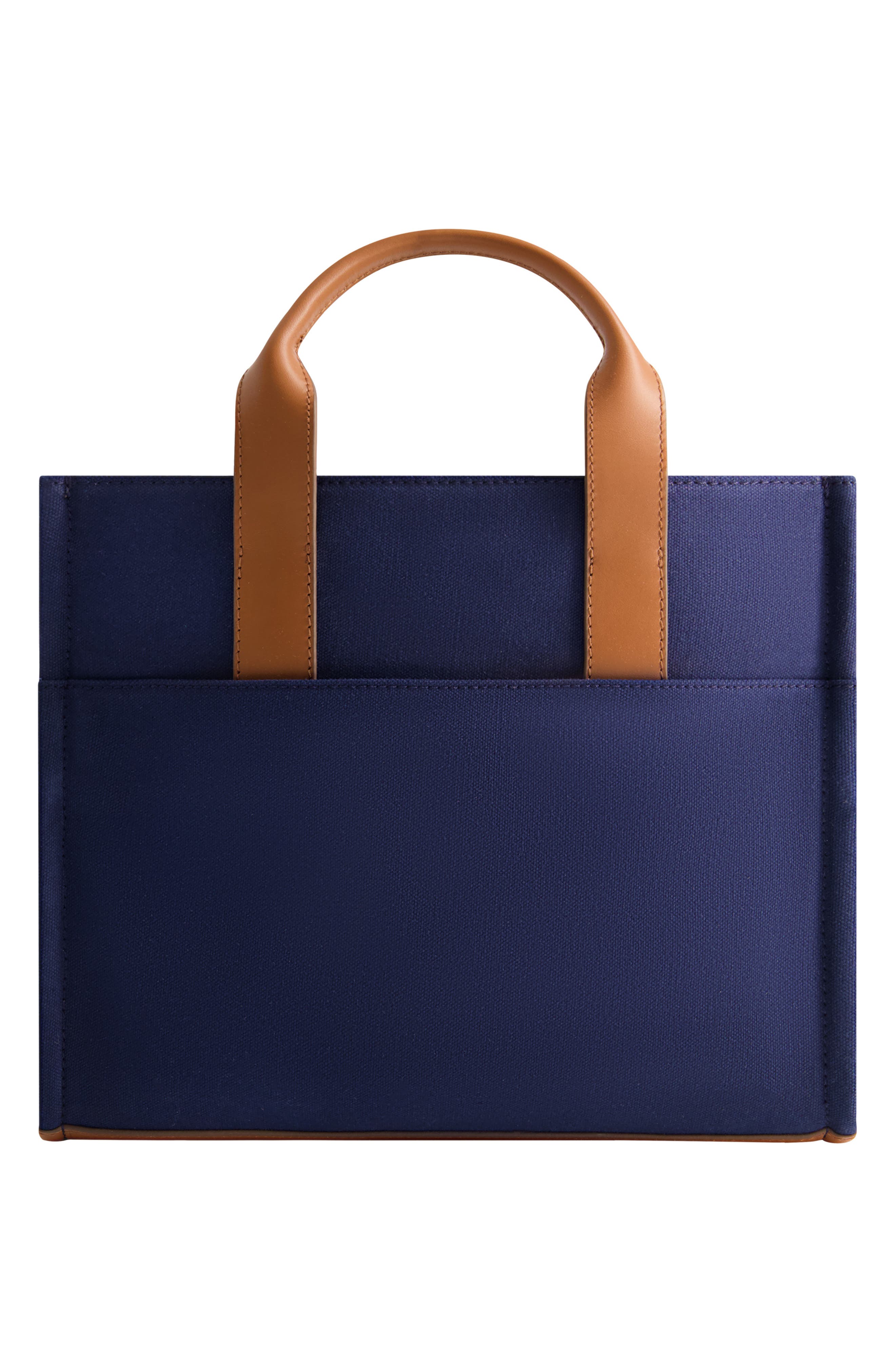 Tommy Bahama Canvas & Leather Trim Tote Bag