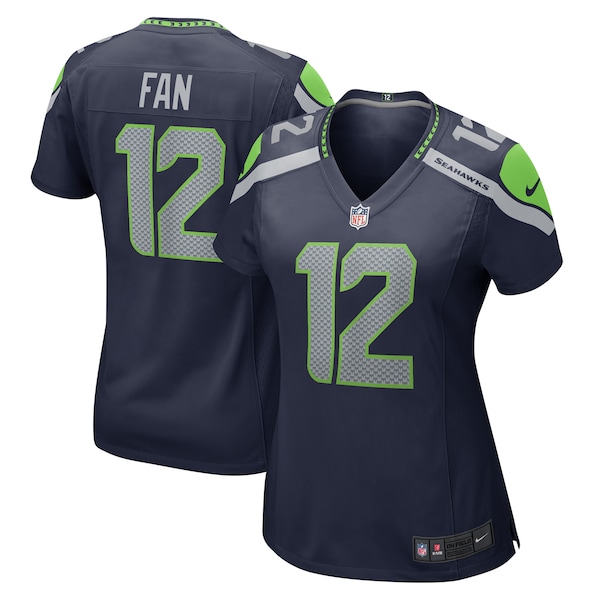 12th Fan Seattle Seahawks Nike Women's Player Jersey - Navy/Royal