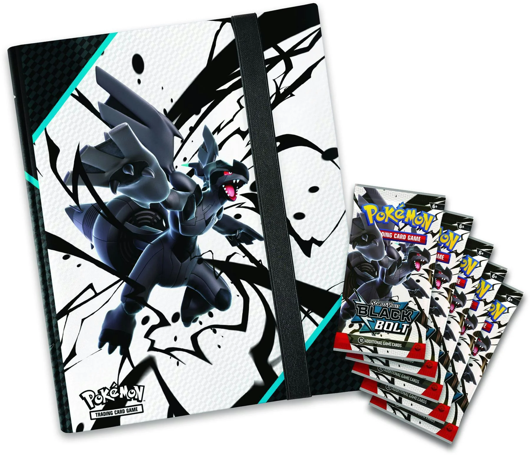 Pokemon TCG: Scarlet & Violet - Black Bolt Binder Collection Box