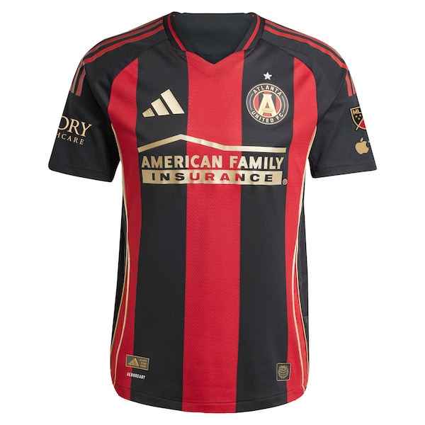 Atlanta United FC adidas 2025 The Connector Authentic Custom Jersey - Black