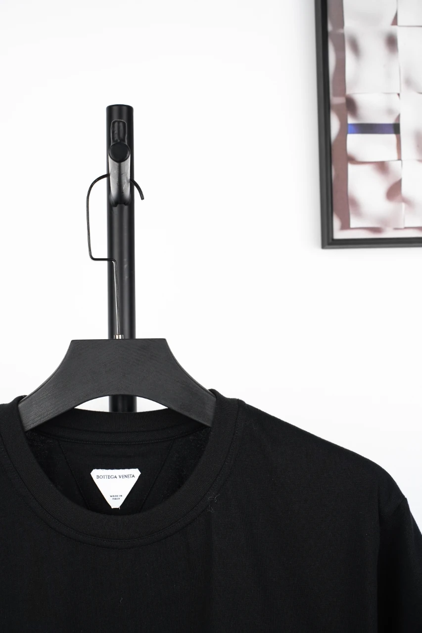 Bottega Veneta Black Matchstick Embroidered T-Shirt product photo from LabelPicks