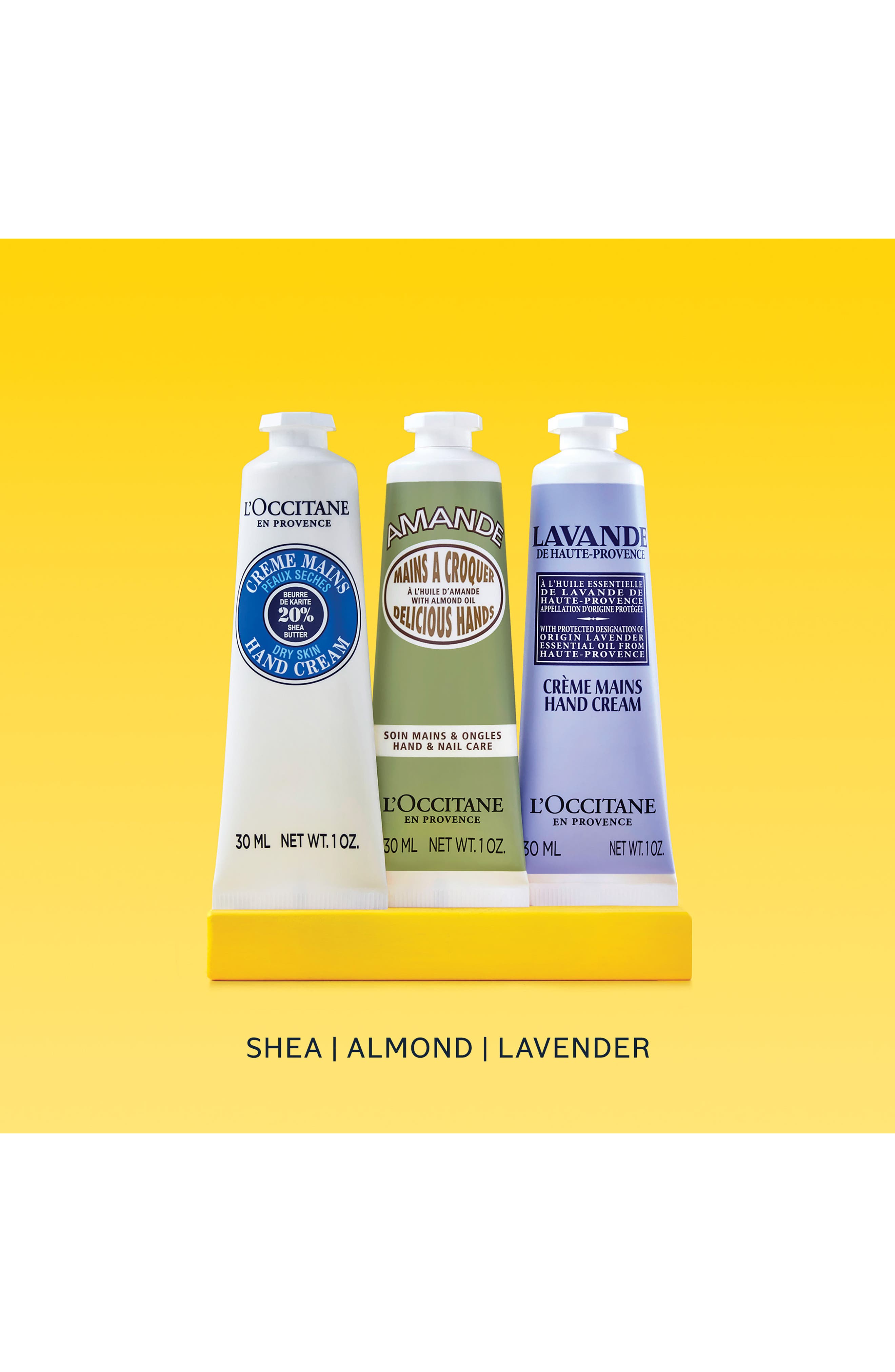 L'Occitane Travel Size Shea Hand Cream Favorites Set $37 Value