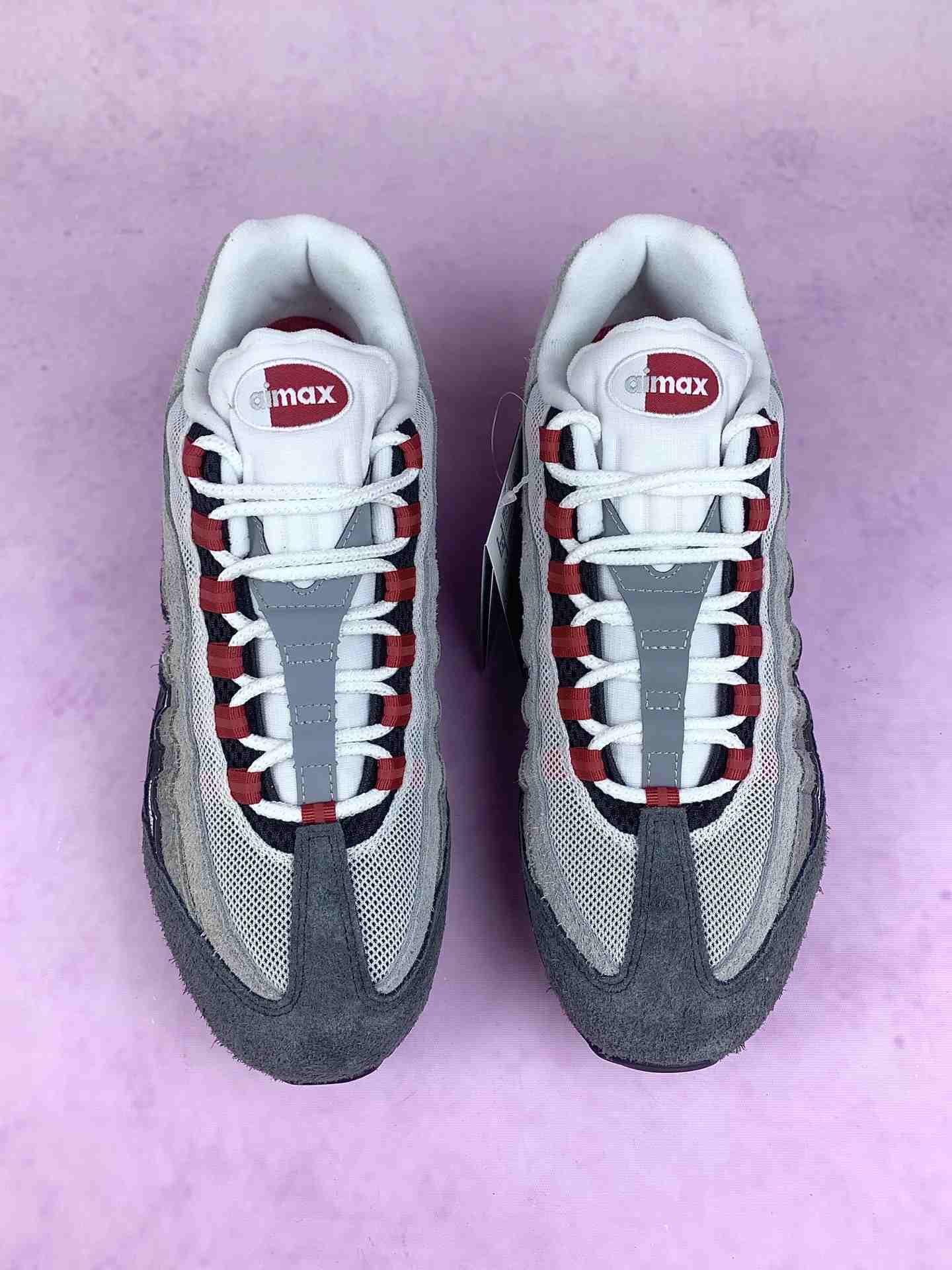 Undefeated x Nike Air Max 95 SP Geo 'Tokyo Bright Crimson' Shoes