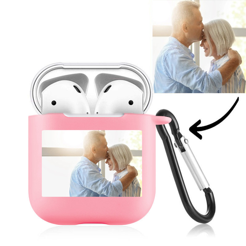Photo pods Case Gift Earphone Case -Pink
