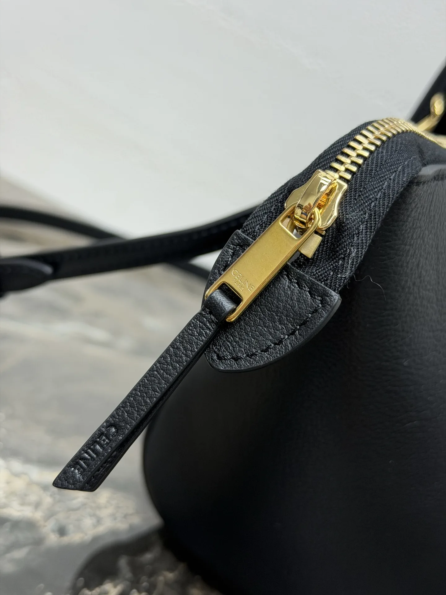Celine Grained Leather Luggage Top Handle Bag product photo from LabelPicks