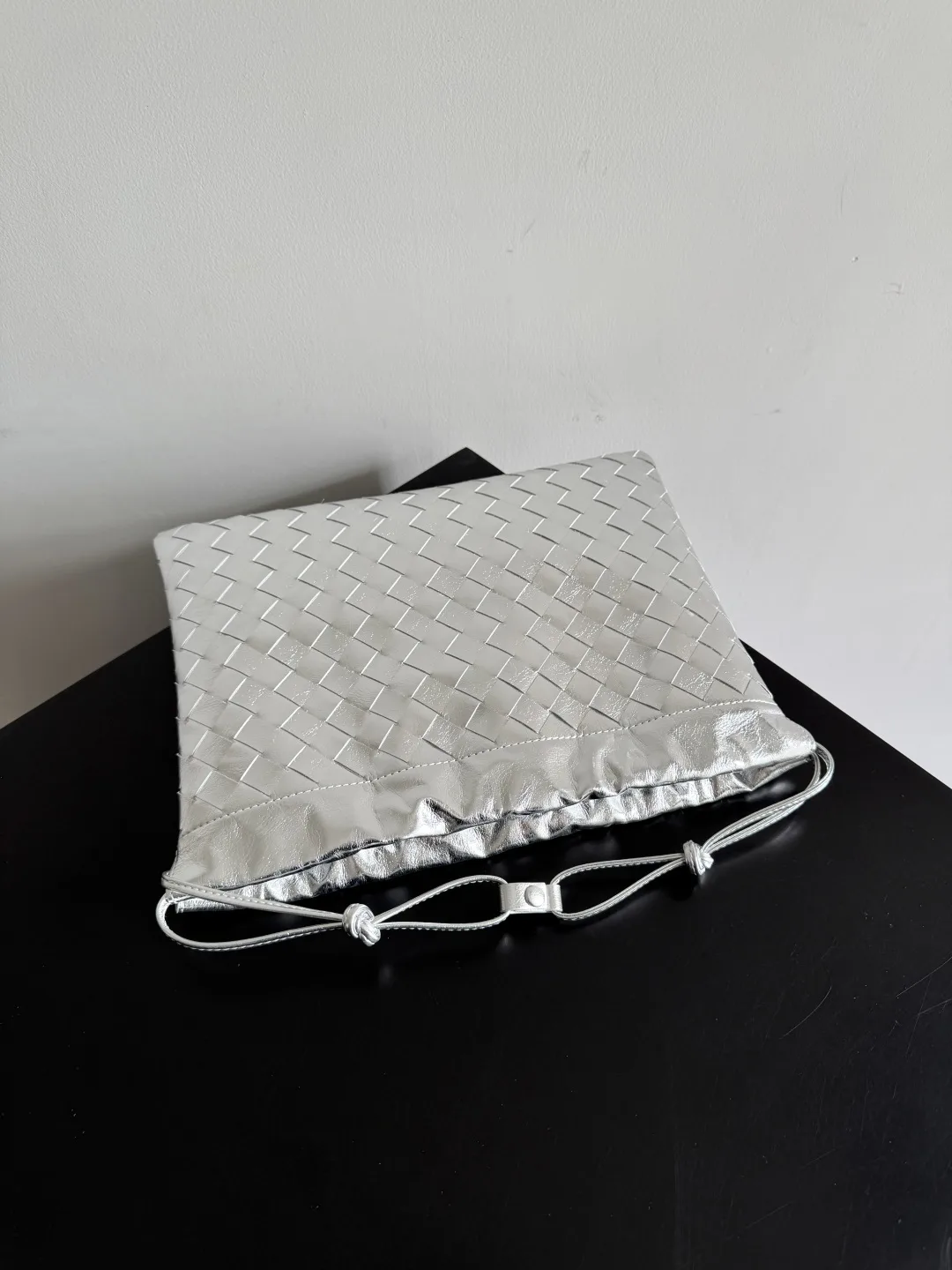 Bottega Veneta Dustbag Pink Nylon Shoulder Bag product photo from LabelPicks