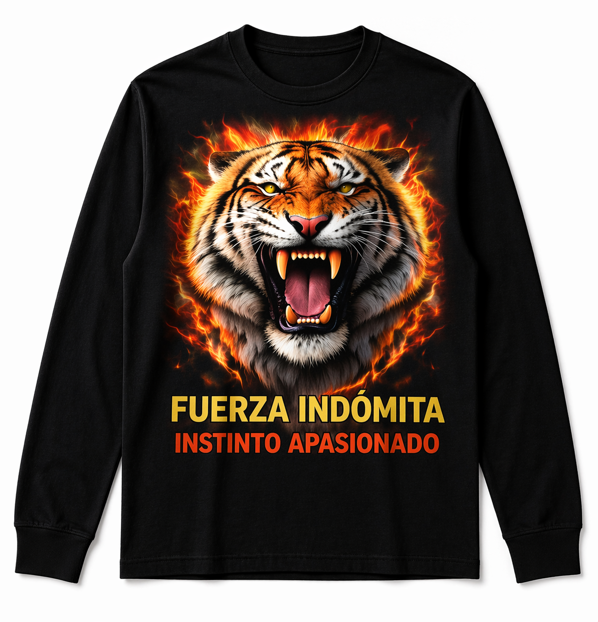 Remera Tigre Furioso | Streetwear Dark Unisex