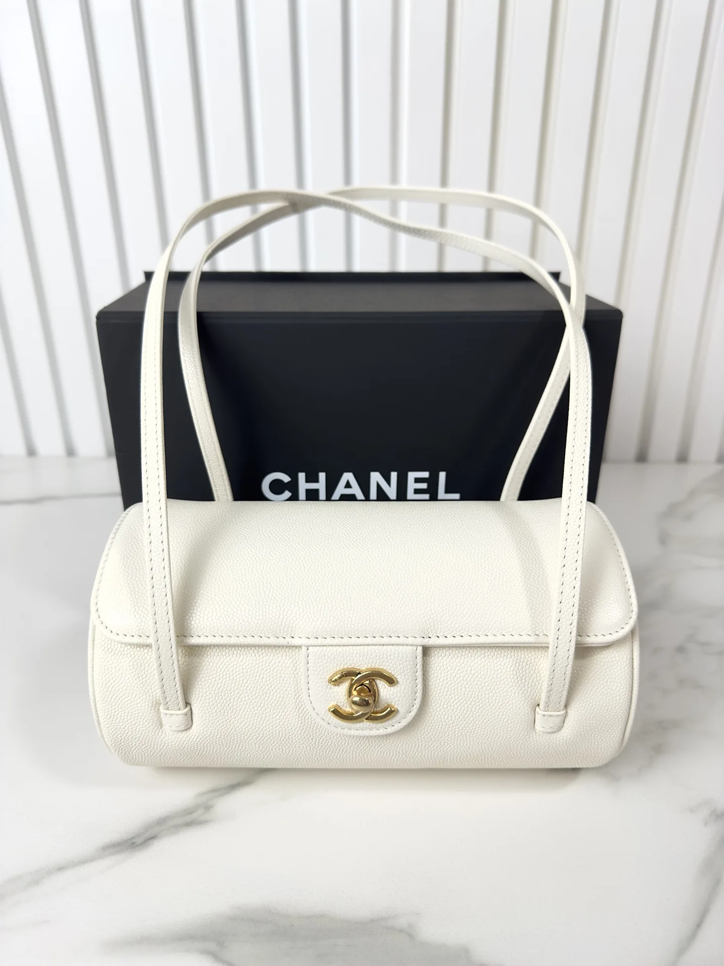 Chanel White Top Handle Bag product photo from LabelPicks