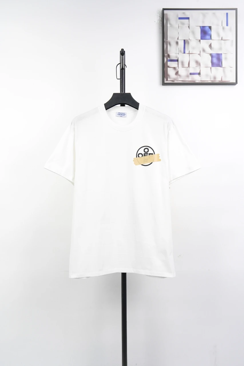 Off-White White Yellow Tape Arrow T-Shirt product photo from LabelPicks