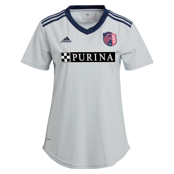 St. Louis City SC adidas Women's 2024 The Spirit Kit Replica Custom Jersey - Gray