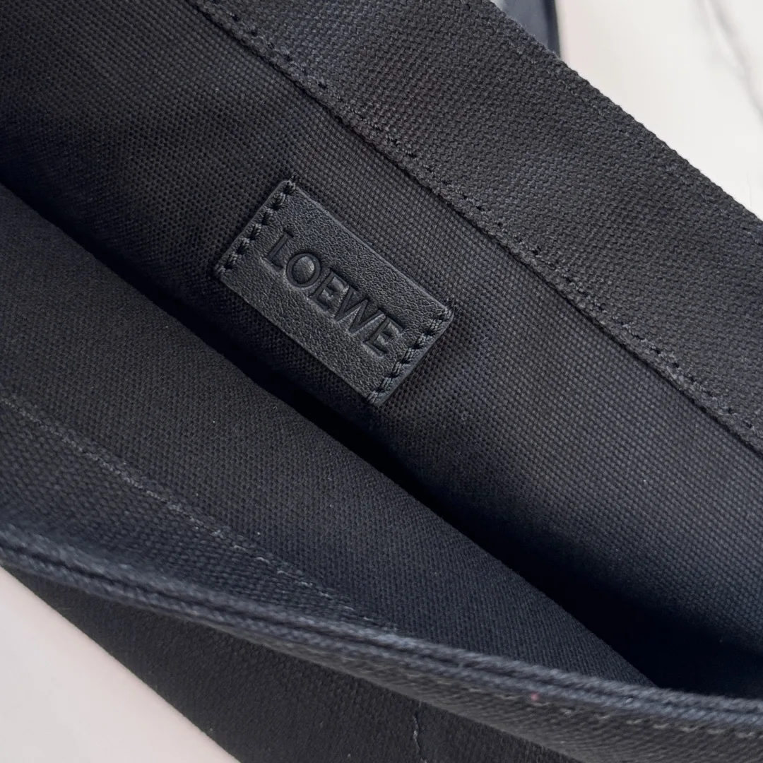 Loewe Canvas and Suede Crossbody Bag product photo from LabelPicks