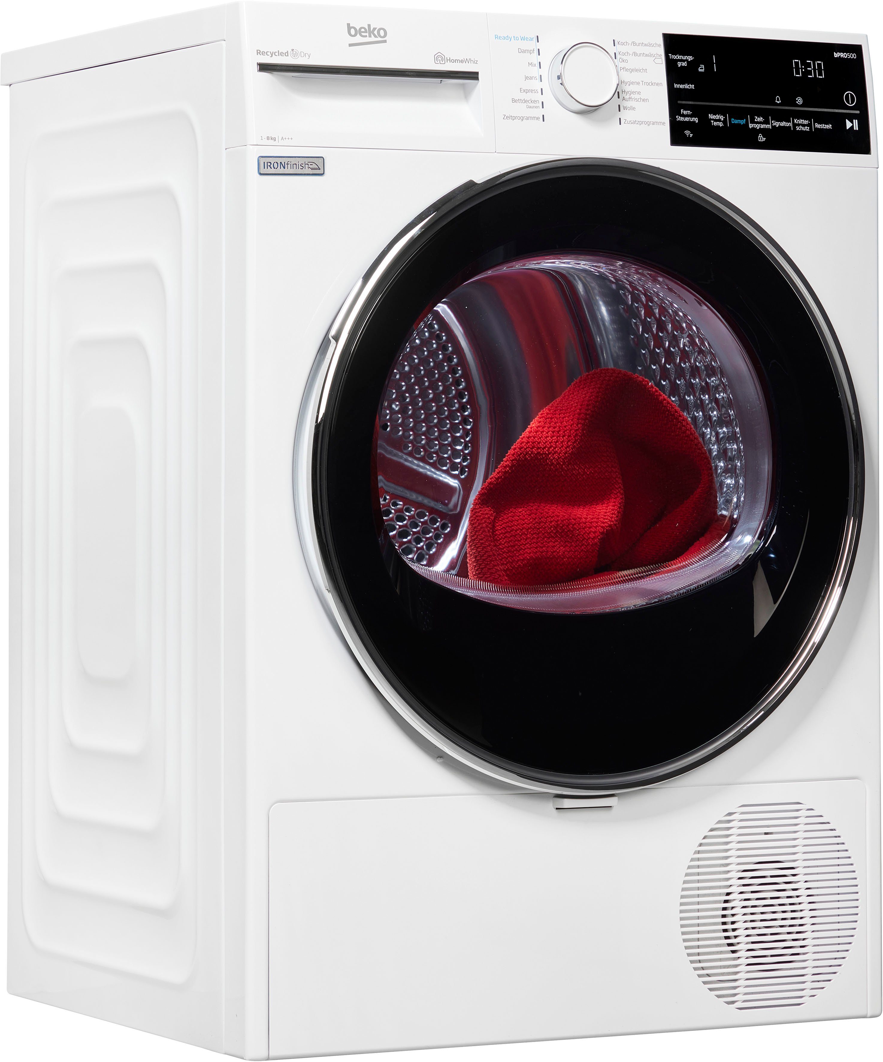 BEKO Wärmepumpentrockner B5T62243W, 8 kg
