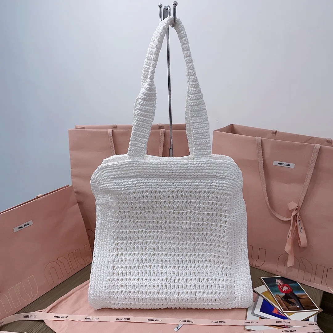 Miu Miu Woven Leather Tote Bag product photo from LabelPicks