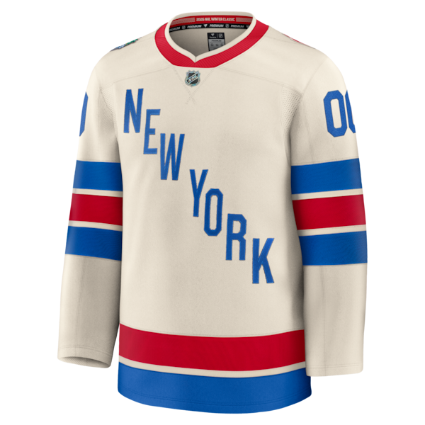 New York Rangers  2026 NHL Winter Classic Premium Custom Jersey - Beige
