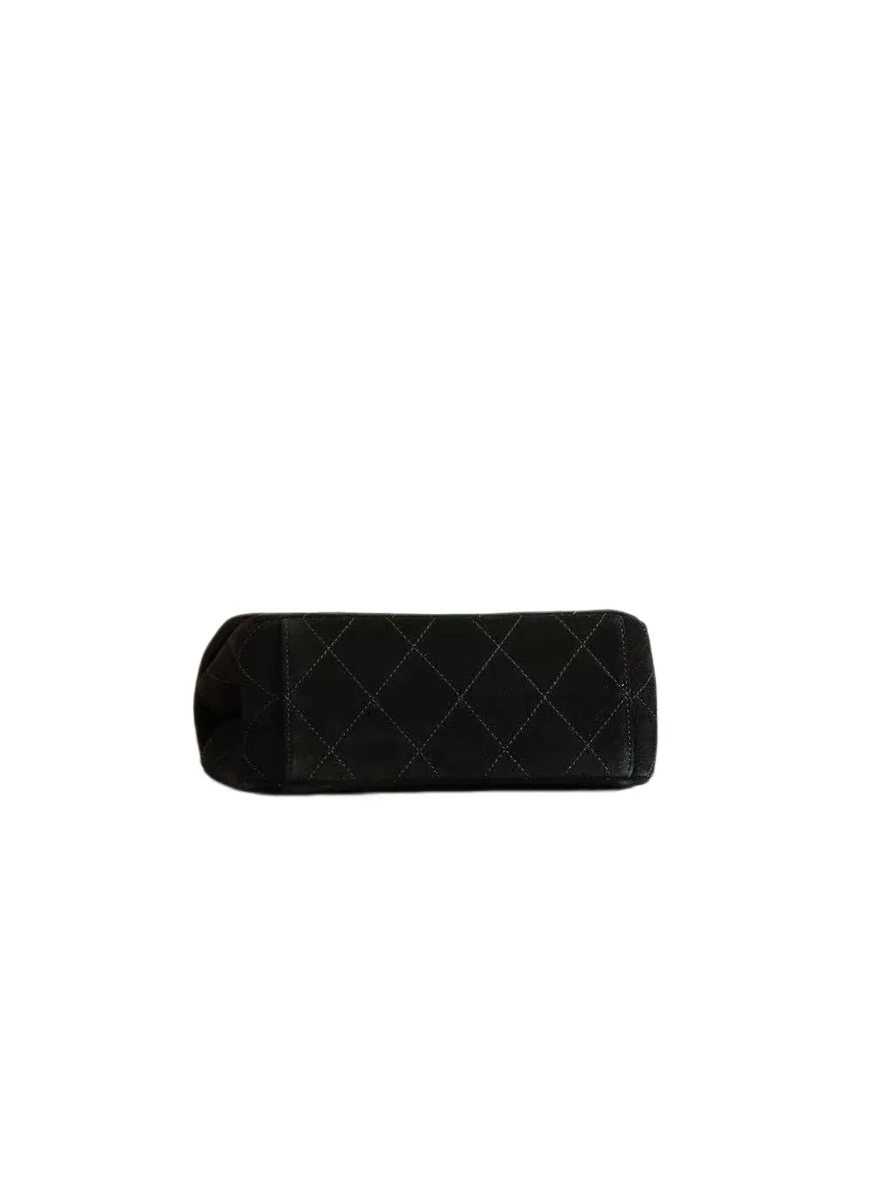 Chanel Classic Flap Black Suede Leather Shoulder Bag product photo from LabelPicks