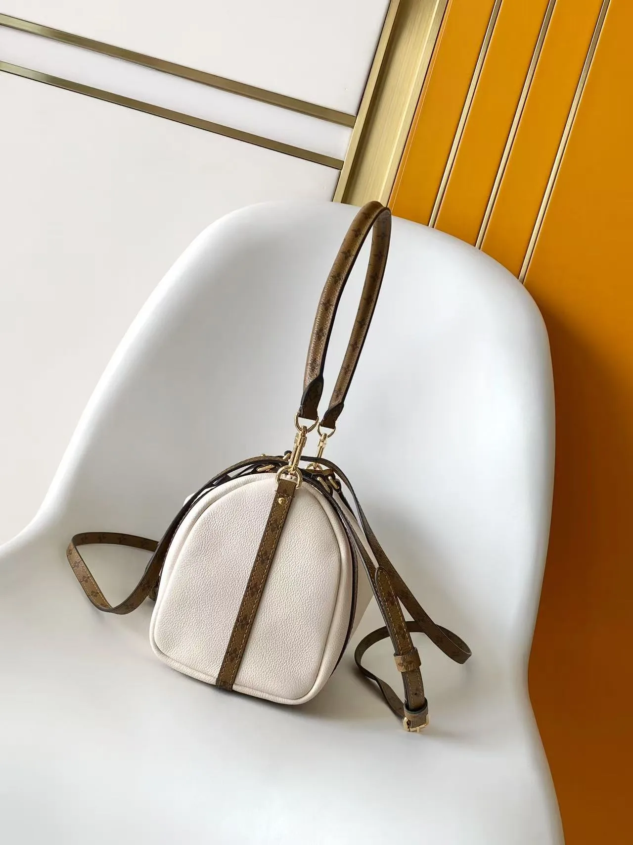 Louis Vuitton Black Keepall Calfskin Top Handle Bag product photo from LabelPicks