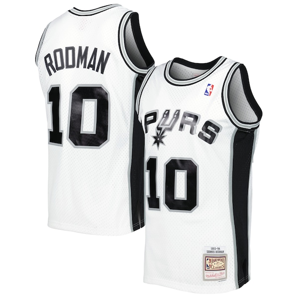 Dennis Rodman San Antonio Spurs  2001/02 Hardwood Classics Swingman Jersey - White