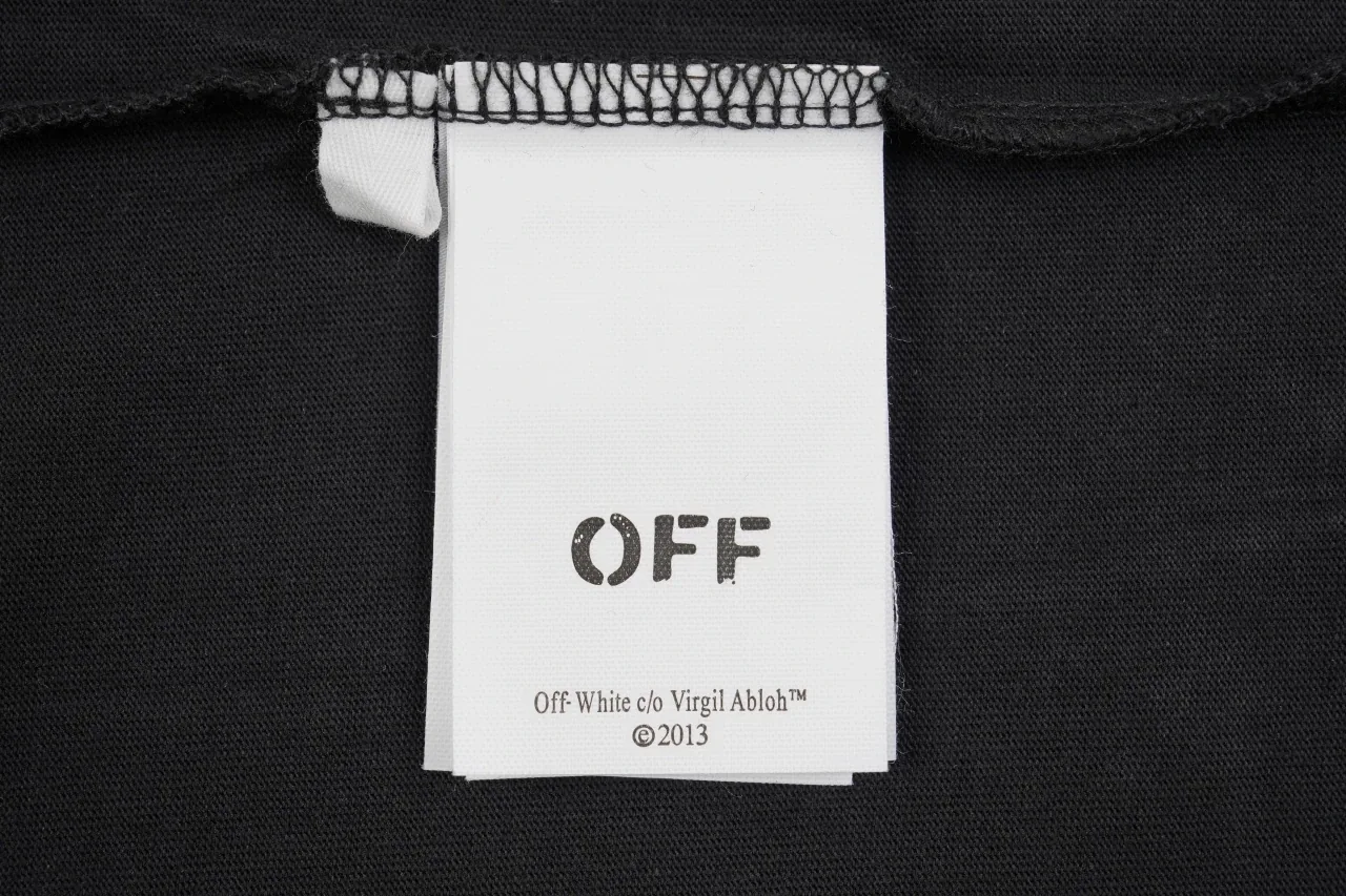 Off-White Black Tonal Arrow Embroidered T-Shirt product photo from LabelPicks