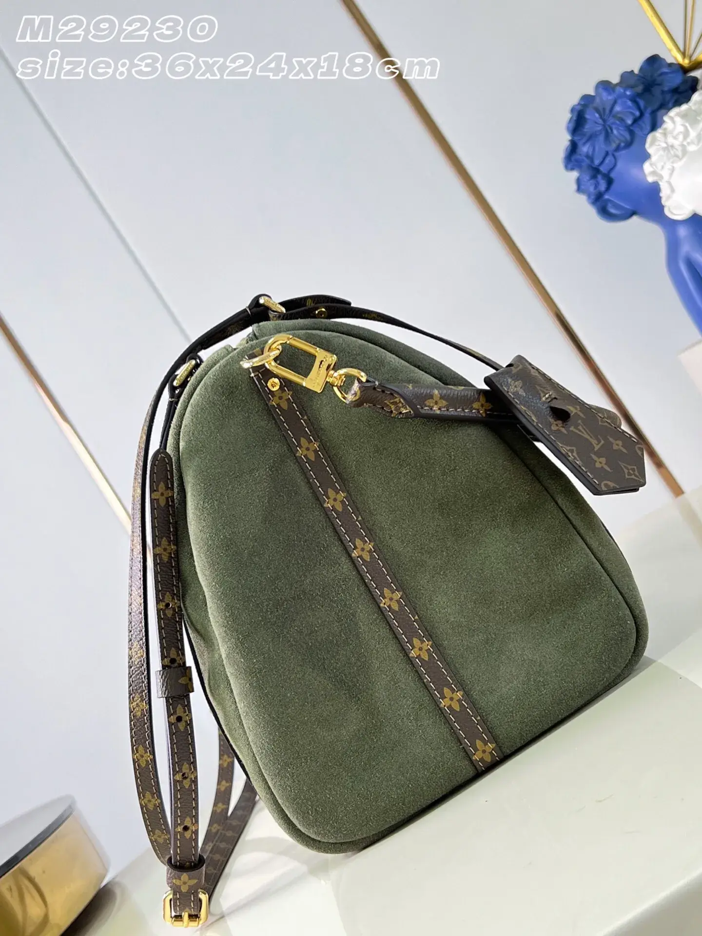 Louis Vuitton Canvas and Suede Hobo Bag product photo from LabelPicks