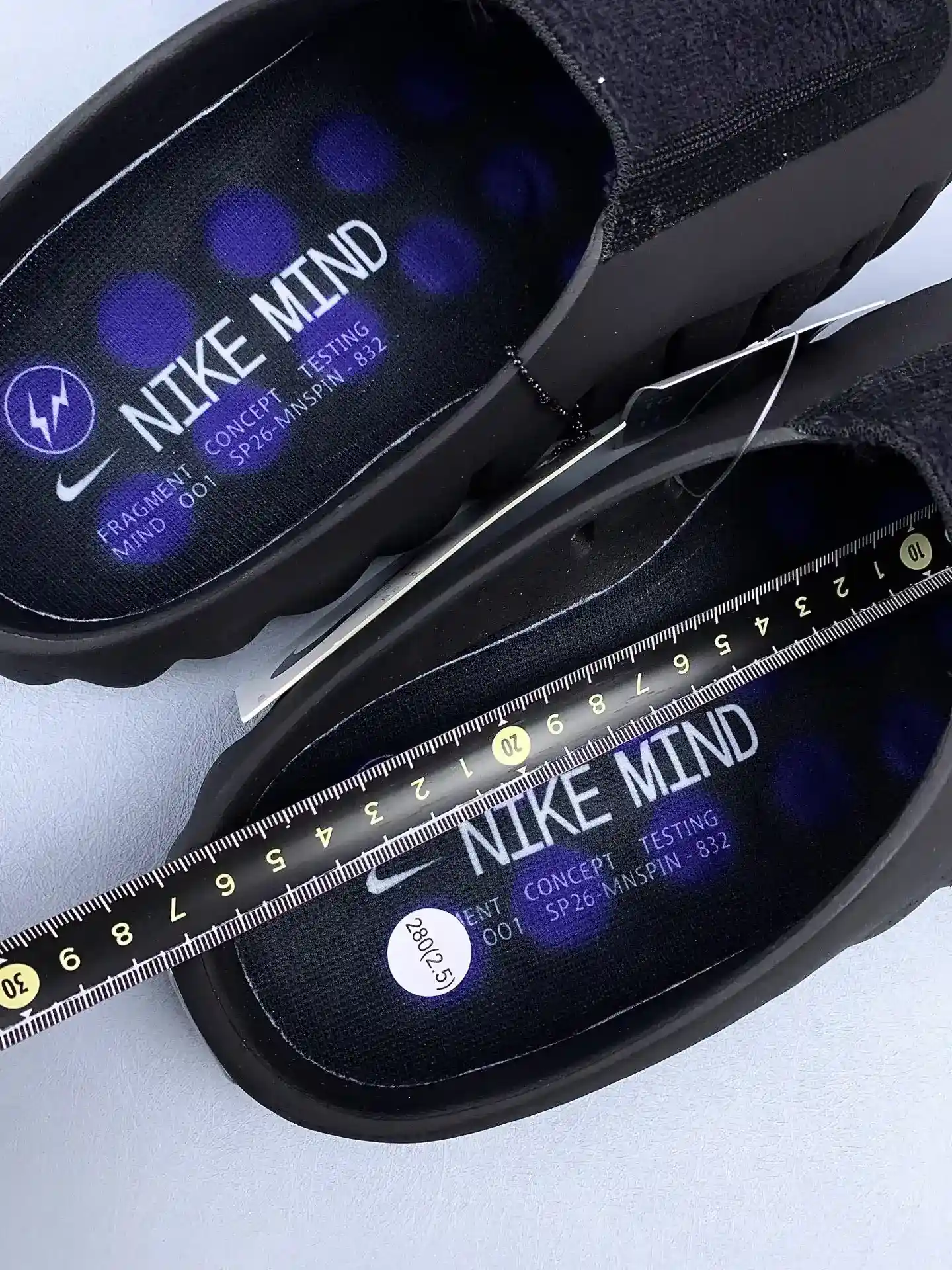 Nike Mind 001 x Fragment 'Black' Shoes product photo from LabelPicks