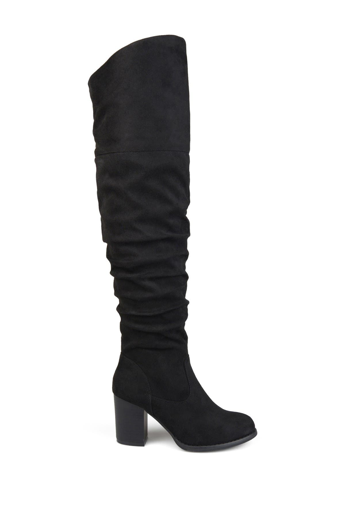 Journee Collection JOURNEE Kaison Ruched Tall Boot