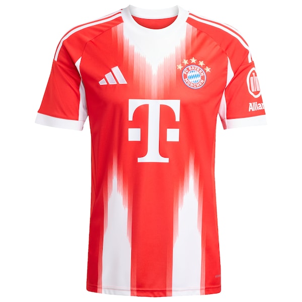 Bayern Munich adidas 2025/26 Home Replica Custom Jersey - Red