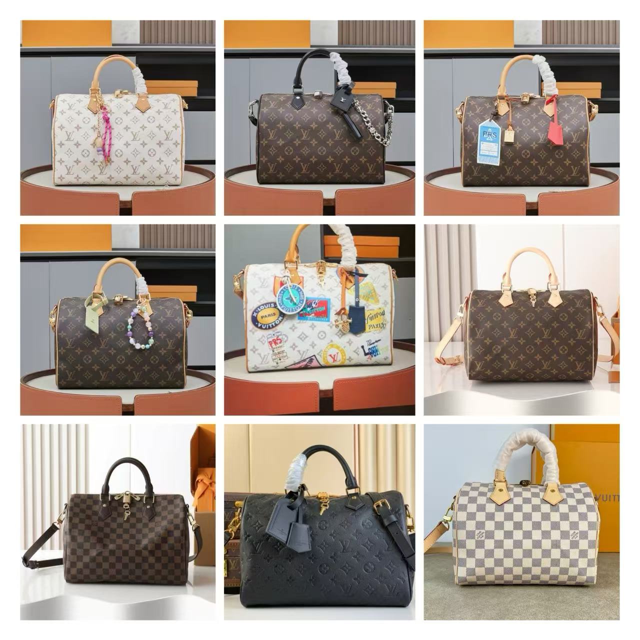 Louis Vuitton Speedy 30 series / Various styles available