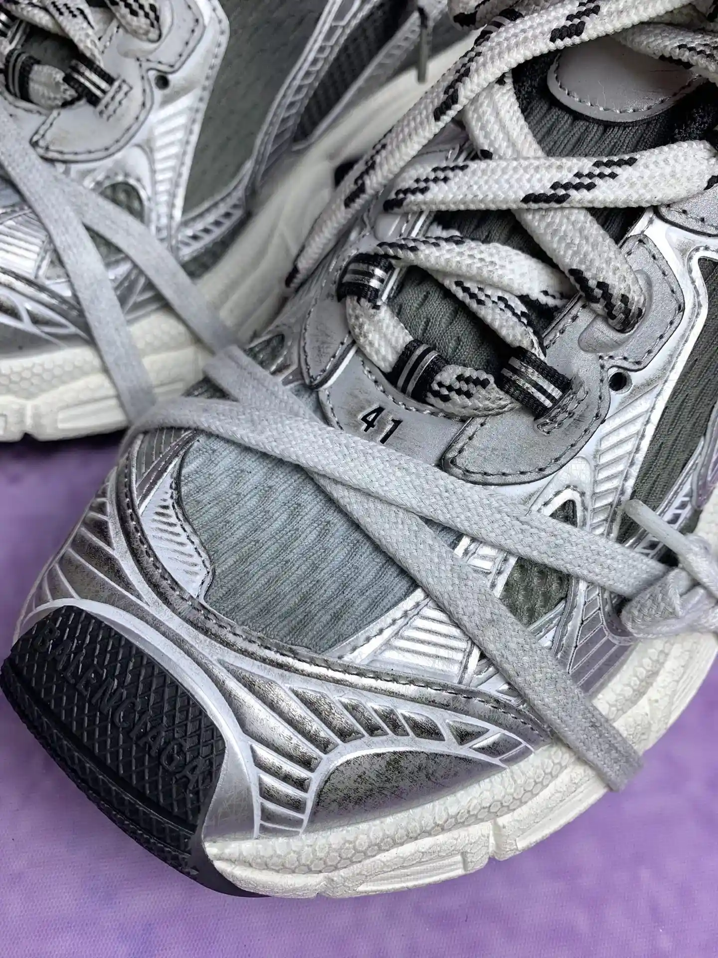 3XL Sneakers in Black/Grey/White product photo from LabelPicks