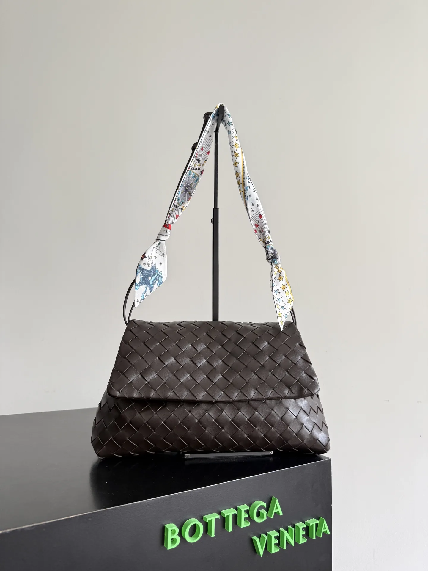 Bottega Veneta Intrecciato Woven Leather Dustbag Shoulder Bag product photo from LabelPicks