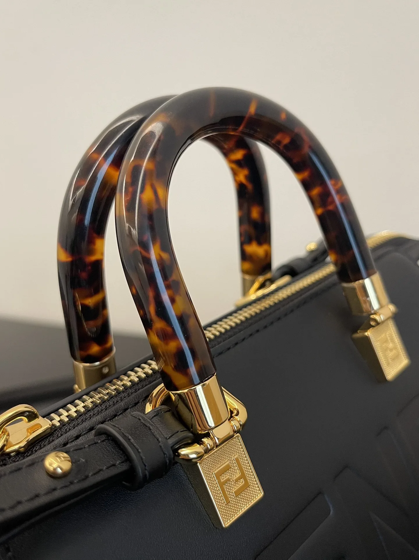 Fendi Black Calfskin Top Handle Bag product photo from LabelPicks