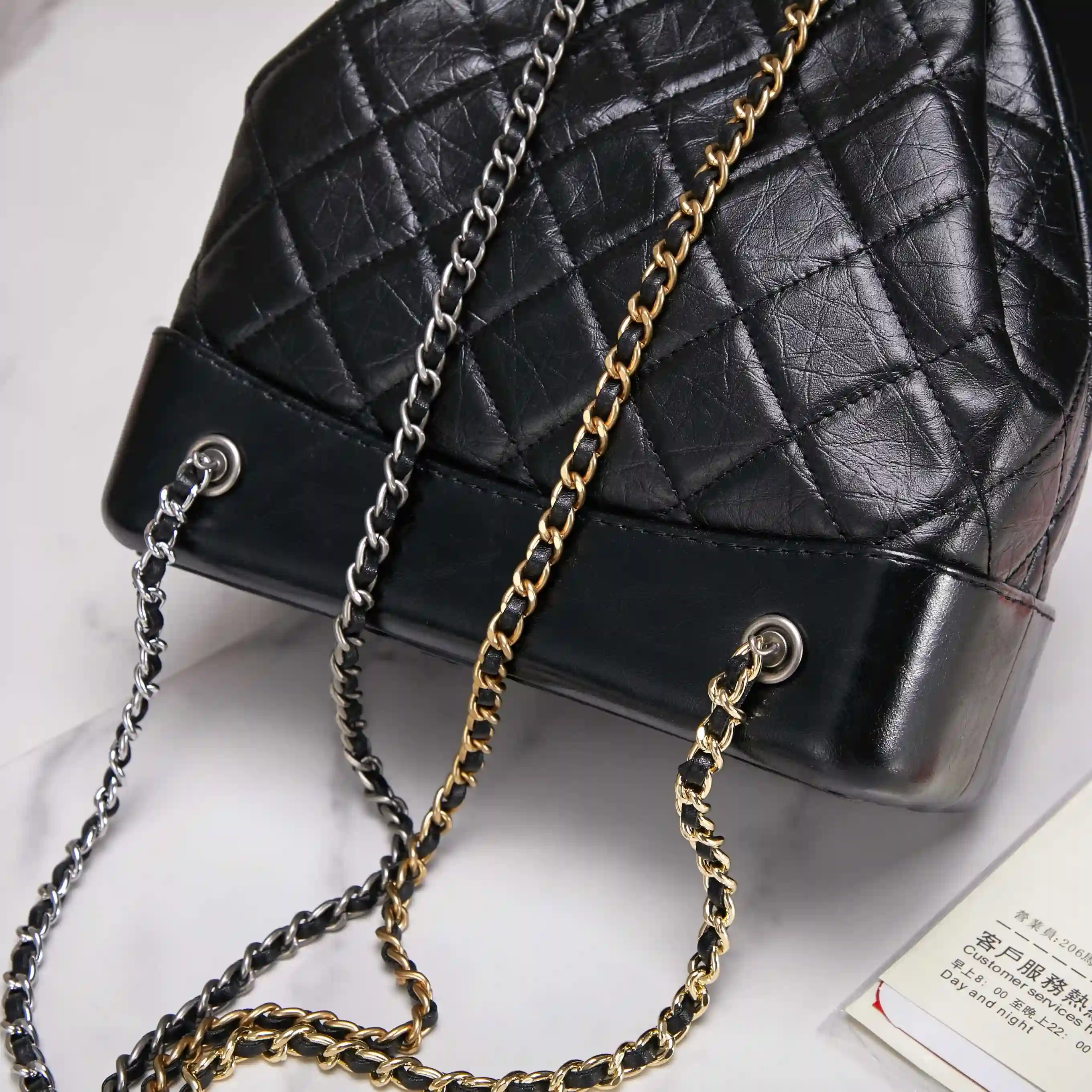 Chanel Black Gabrielle Calfskin Backpack product photo from LabelPicks