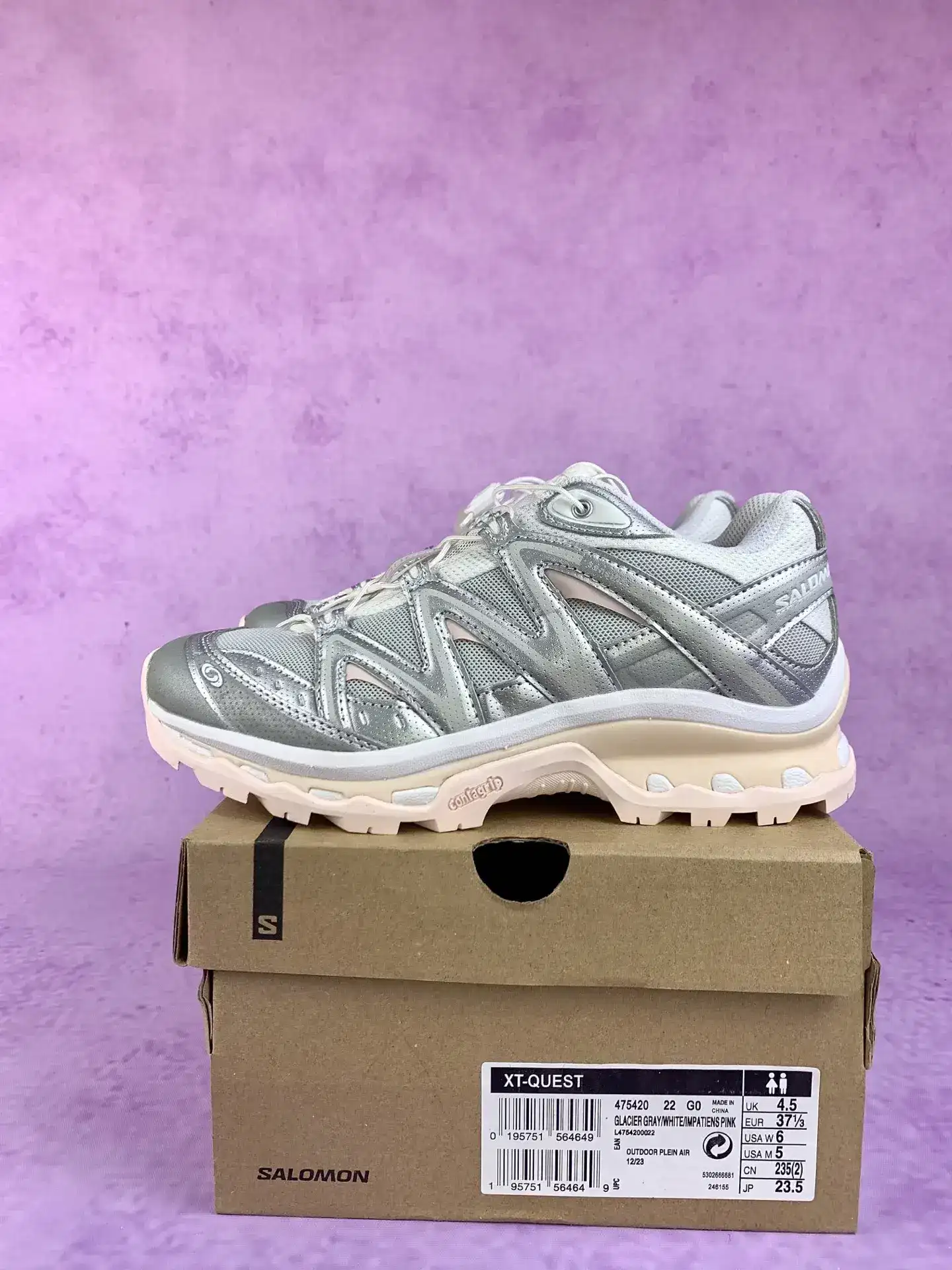 Salomon XT-Quest “Grey” Shoes product photo from LabelPicks