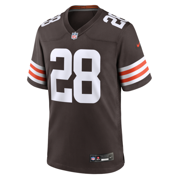 Tre Avery Cleveland Browns Nike Team Game Jersey -  Brown