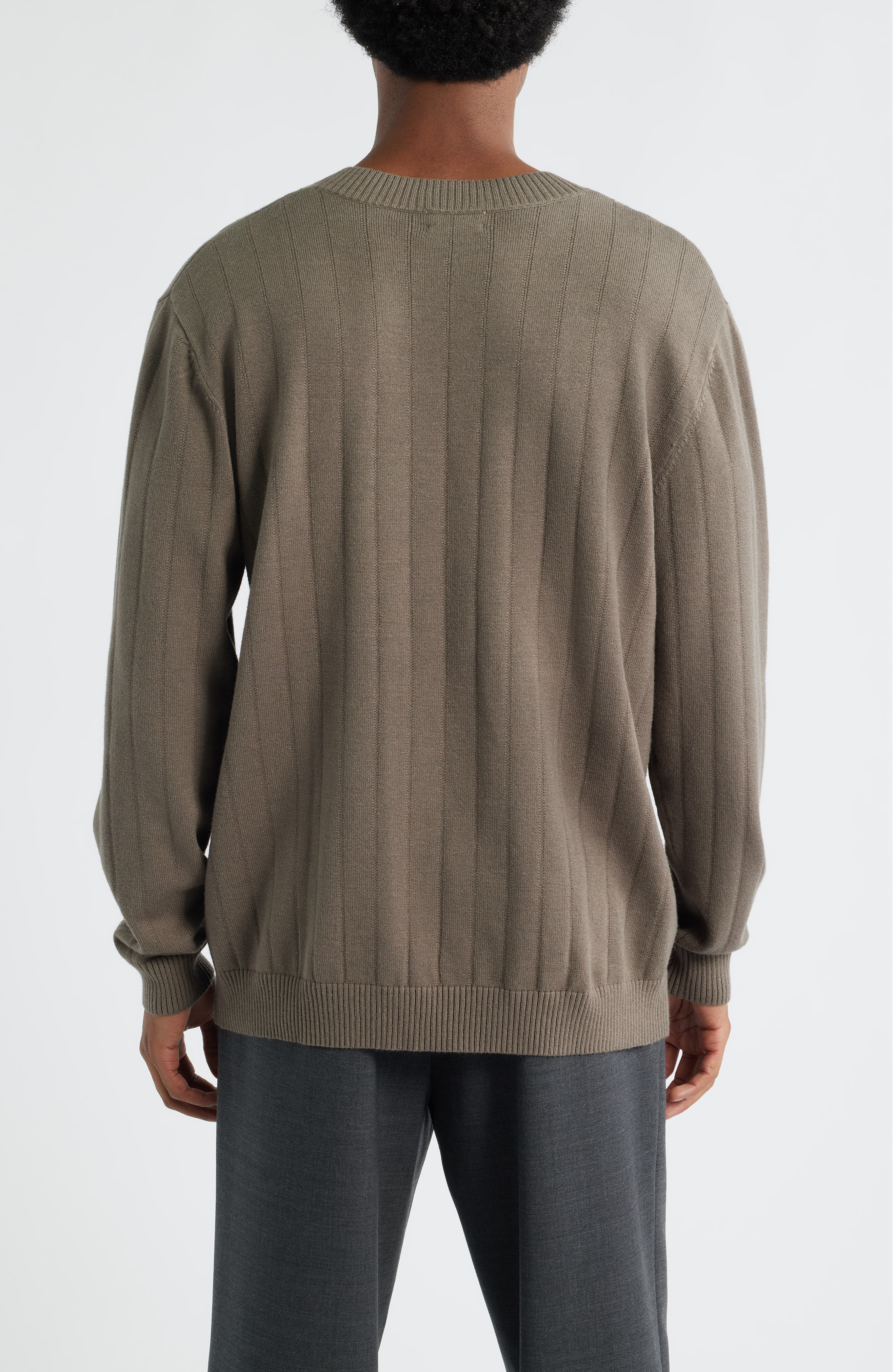 Open Edit V-Neck Sweater