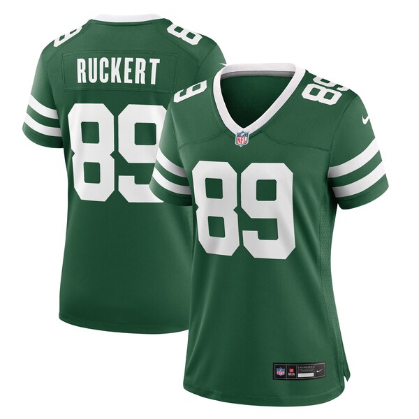 Jeremy Ruckert New York Jets Nike Women's Team Game Jersey - Legacy Green