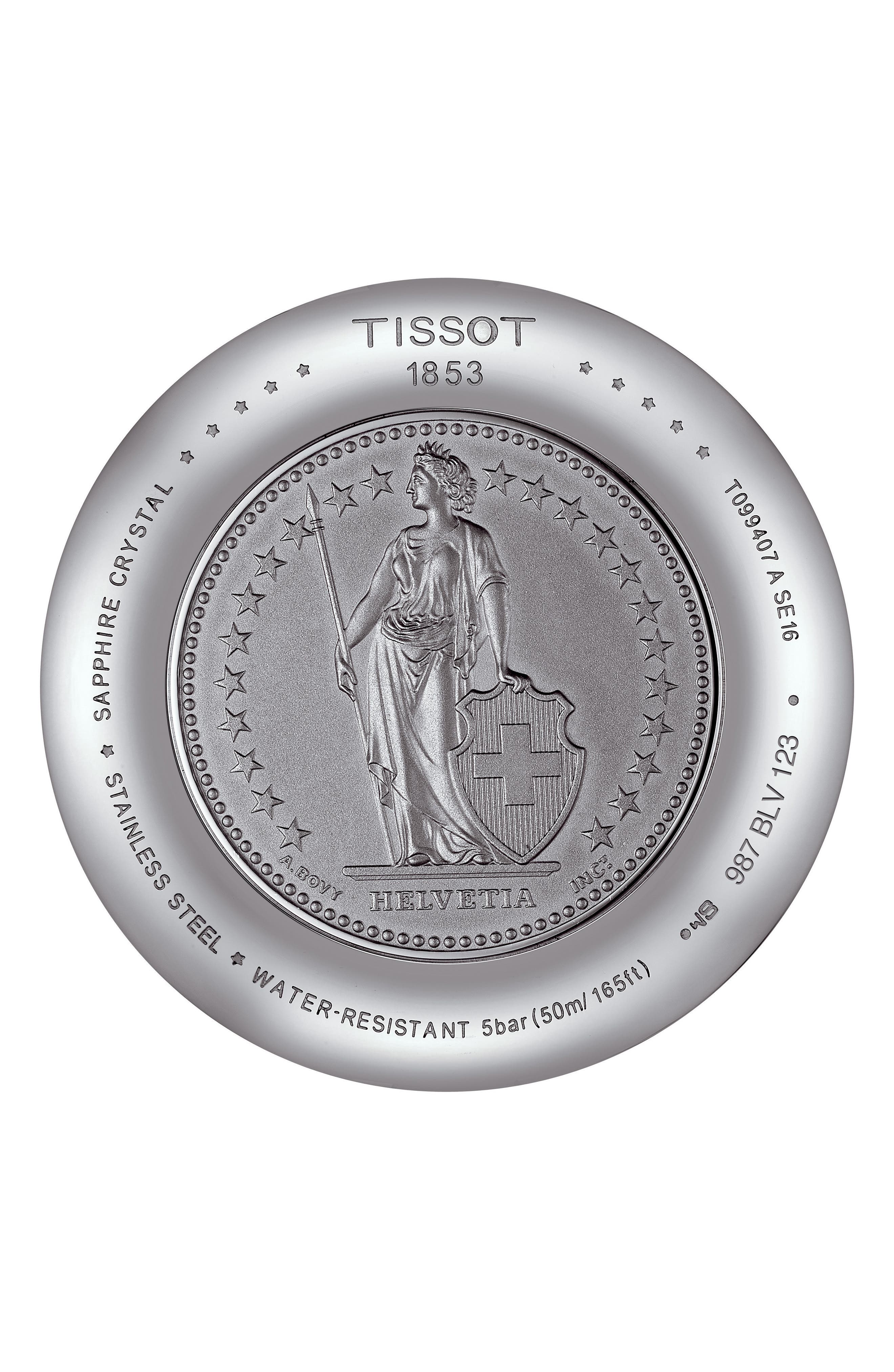 Tissot Chemin Des Tourelles Automatic Bracelet Watch, 42mm